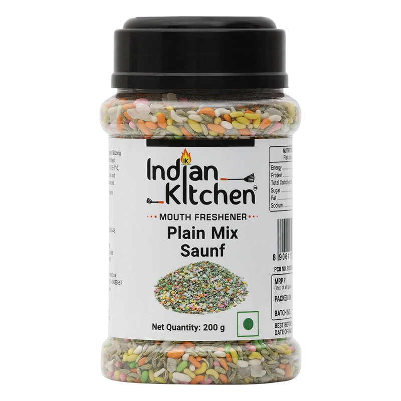 Indian Kitchen Plain Mix Saunf 200g Indian Kitchen Plain Mix Saunf 200g - Indian Kitchen